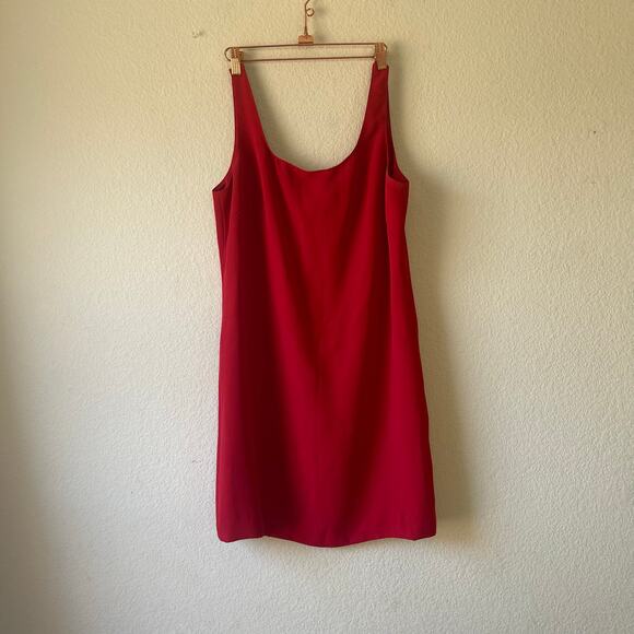 Vintage 90s Red Power Blazer & Mini Dress Set Size Large – Corp Core Bold Femme‎ - Picture 3 of 8